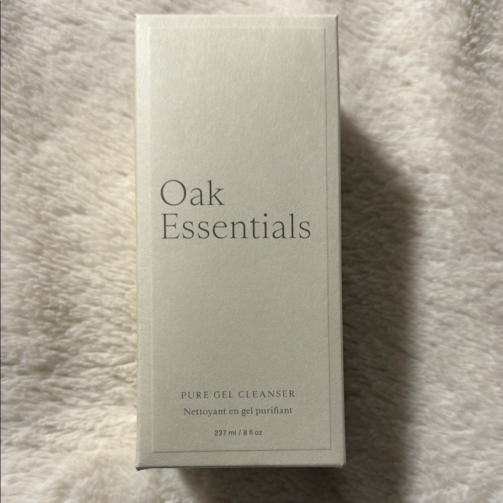 Oak Essentials Pure Gel Cleanser - full size 8oz new unopened